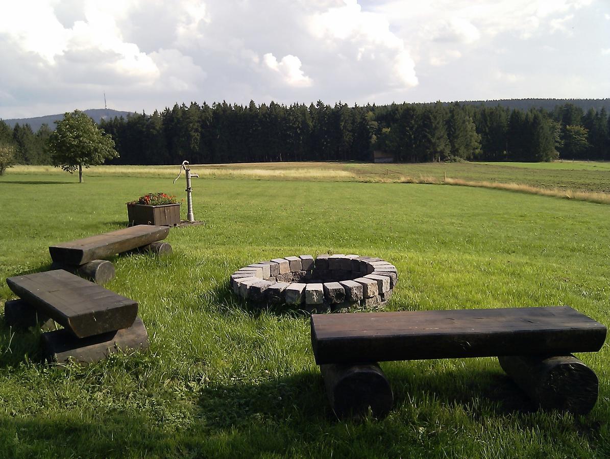 Ferienhof Hoehenluft Bischofsgrün Exterior foto
